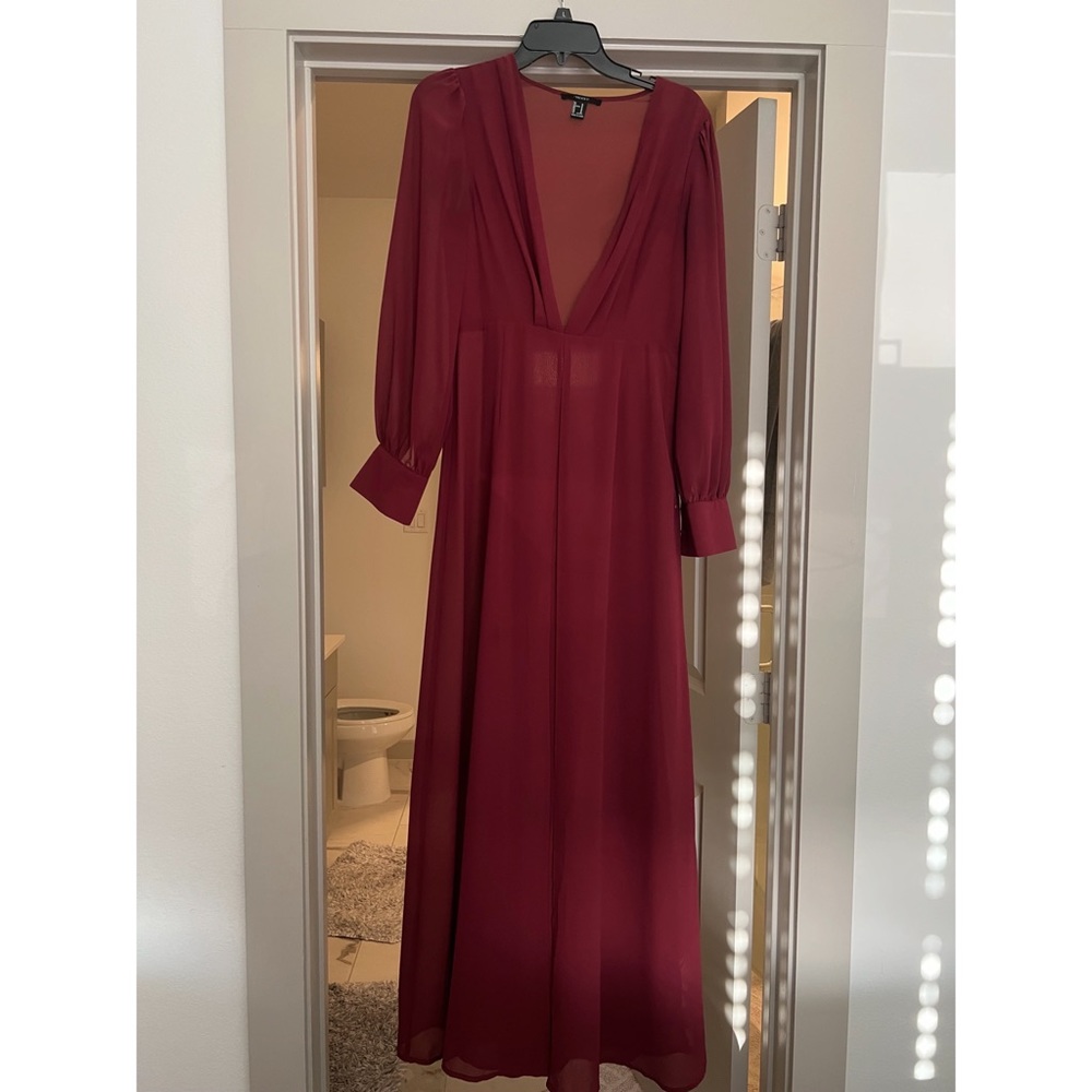 Forever 21 sheer maxi dress - Medium